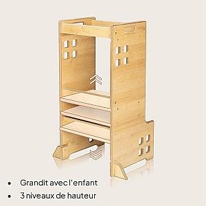 Scaun de masa multifunctional Lionelo Cass Natural