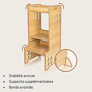 Scaun de masa multifunctional Lionelo Cass Natural