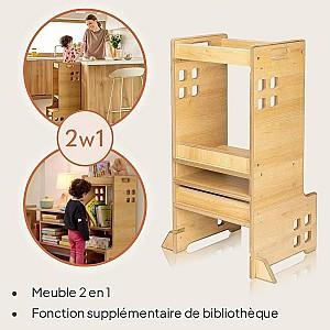 Scaun de masa multifunctional Lionelo Cass Natural