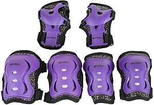 Echipament de protectie Moni Bowl Stars Violet size M