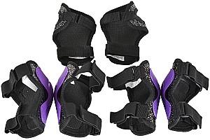 Echipament de protectie Moni Bowl Stars Violet size M