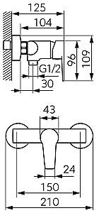 Baterie cada Ferro Ritto BTR7BL Black