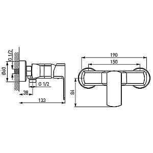 Baterie dus Ferro Alba VerdeLine BLB7VL