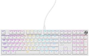Tastatura gaming  Genesis Thor 404 White (Outemu Peach Silent V3)