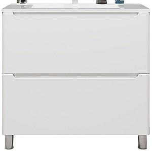 Dulap sub lavoar Bayro Bergamo Alb Mat 1000