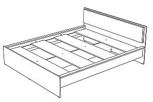 Pat ML Mobila Mira Nr.14 1600 Alb