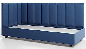 Pat copii ML Mobila Sharm 5 stang (90x200) Albastru