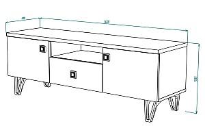 Living ML Mobila Mira Nr.5 Alb