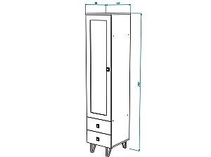 Living ML Mobila Mira Nr.6 Alb