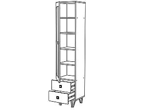 Living ML Mobila Mira Nr.6 Alb