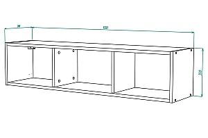 Living ML Mobila Mira Nr.6 Alb