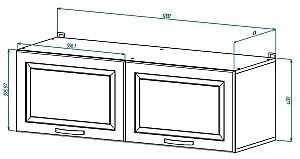 Raft de perete ML Mobila Liverpool Nr.31 Fildes