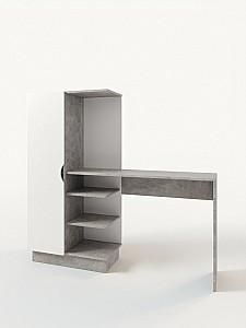 Mobila camera copii ML Mobila Junior Nr.3 Atelie Deschis(Gri)/Alb