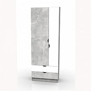 Mobila camera copii ML Mobila Junior Nr.3 Atelie Deschis(Gri)/Alb