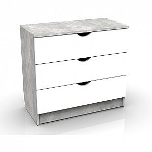 Mobila camera copii ML Mobila Junior Nr.3 Atelie Deschis(Gri)/Alb