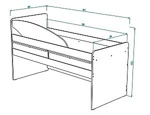 Mobila camera copii ML Mobila Junior Nr.6 Atelie Deschis(Gri)/Alb