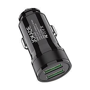 Incarcator auto Jokade 2*USB-A 3.4A JH009 Black