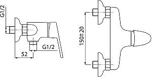 Baterie dus Ferro Smile BSM77