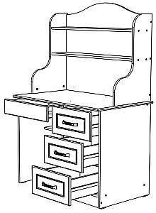 Masa de birou ML Mobila Liverpool Nr.45 Fildes