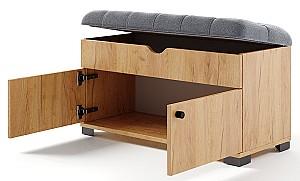 Dulap pentru incaltaminte ML Mobila ML-10 Stejar Auriu