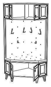 Antreu ML Mobila Mira Nr.25 Alb