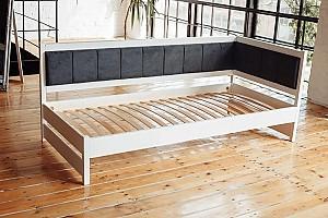 Pat copii Mix-Mebli Lili 90x200 Alb