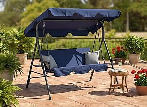 Leagan balansoar Chomik 170x118x153 cm KRE9696 Albastru