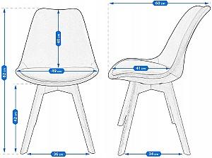 Scaun Jumi Bari SD-333727 Bej