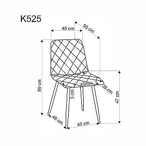 Scaun Halmar K-525 Bej
