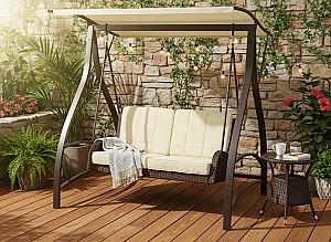 Leagan balansoar Chomik 166x130x170 cm KRE3132 Bej