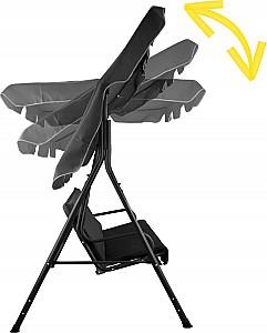 Leagan balansoar Chomik 170x118x153 cm KRE9689 Negru