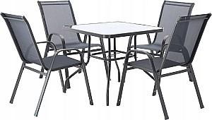 Set mobila de gradina GardenLine TIH3384 Gri