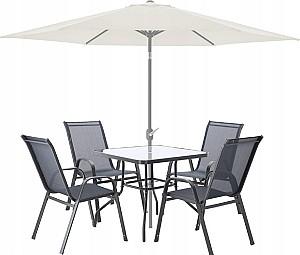 Set mobila de gradina GardenLine TIH3384 Gri