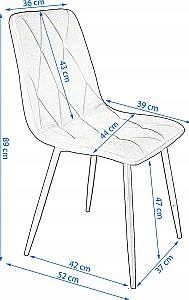 Scaun Jumi Piado CM-274730 Grey