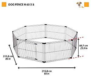 Cusca pentru caini Ferplast Dog Fence 8x60