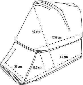 Transportator de caini Flamingo Red (515950)