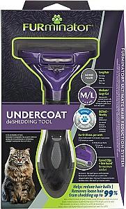 Perie pentru animale Record Furminator For Cats Long Hair (5331.3)