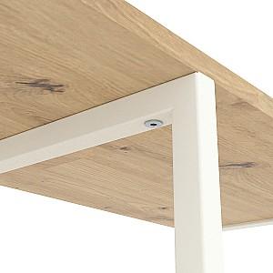 Etajera Nex Loft Cascade Alb/Stejar Artisan (Bej)