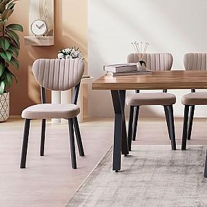 Scaun Necoline Beta Bej / Negru