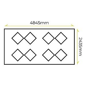Sistema de iluminat modulara LumiON LO-6