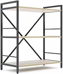 Etajera Nex Loft Antracit (Gri)/Stejar Artisan (Maro)