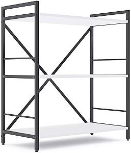 Etajera Nex Loft Antracit (Gri)/Alb