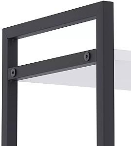 Etajera Nex Loft Antracit (Gri)/Alb