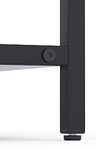 Etajera Nex Loft Antracit (Gri)/Alb