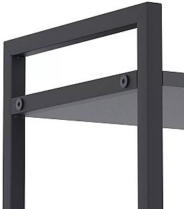 Etajera Nex Loft Antracit (Gri)