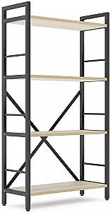 Etajera Nex Loft Antracit (Gri)/Stejar Artisan (Maro) 4 rafturi