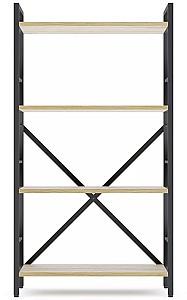 Etajera Nex Loft Antracit (Gri)/Stejar Artisan (Maro) 4 rafturi