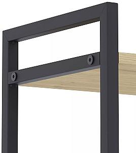 Etajera Nex Loft Antracit (Gri)/Stejar Artisan (Maro) 4 rafturi