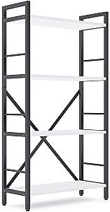 Etajera Nex Loft Antracit (Gri)/Alb 4 rafturi