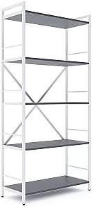 Etajera Nex Loft Alb/Antracit (Gri) 5 rafturi